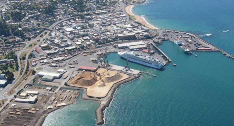 - Port of Burnie, Tasmania.